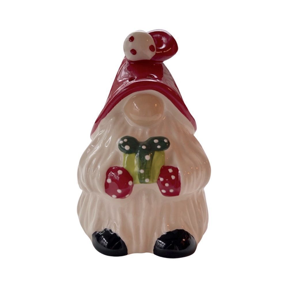 Blue Sky Holiday Christmas Gnomes Salt & Pepper Set New in Box - Picture 2 of 12
